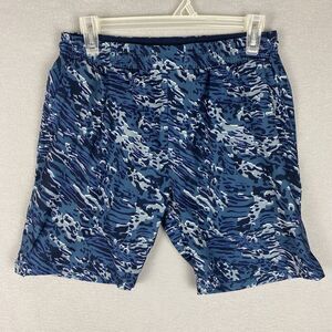 Lululemon Shorts  7” Waves Abstract LM7AYUS Swimming Trunks Men’s Size Small